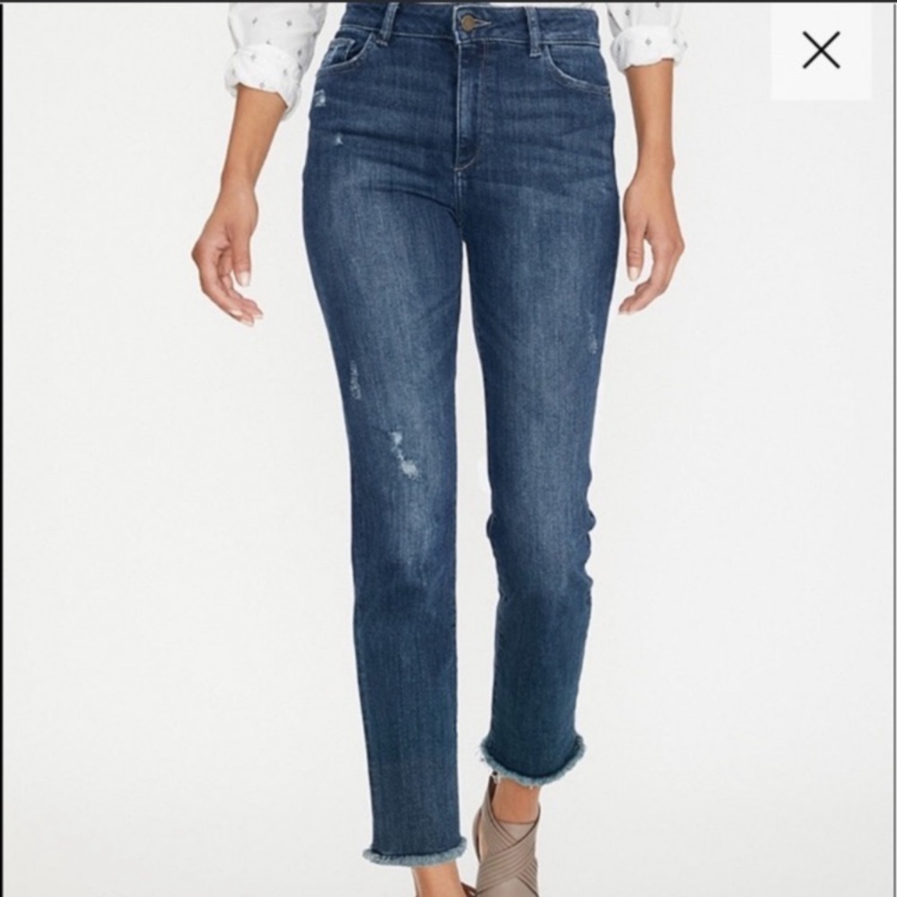 DL1961 Mara Instasculpt straight ankle jeans 29